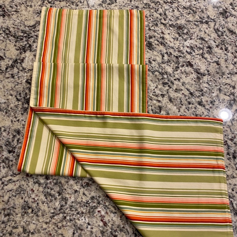 NWOT Reversible table runner